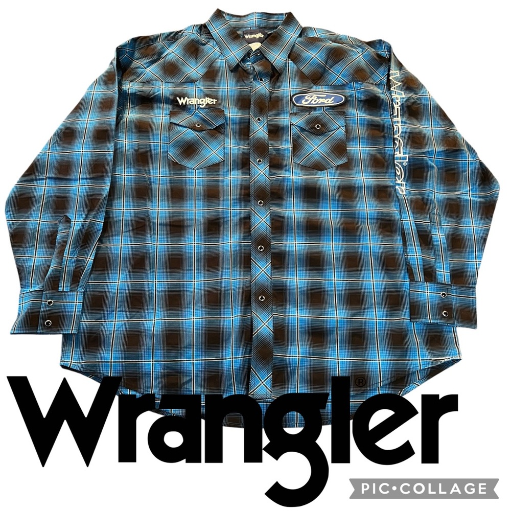 Wrangler + Ford Plaid Shirt